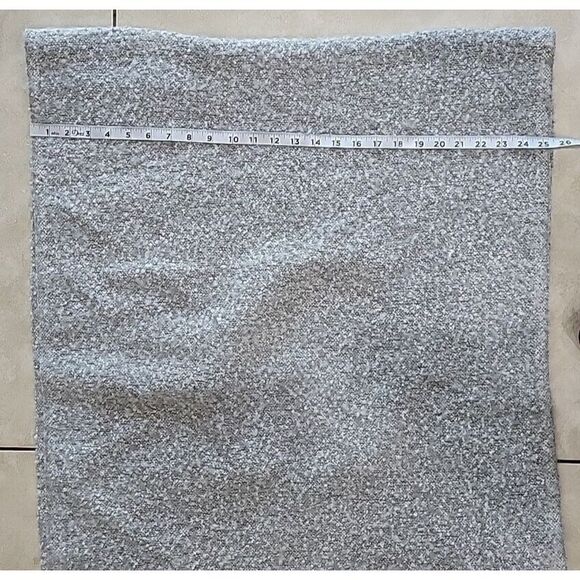 Infinity womens scarf grey warm polyester‎ soft - Picture 3 of 5